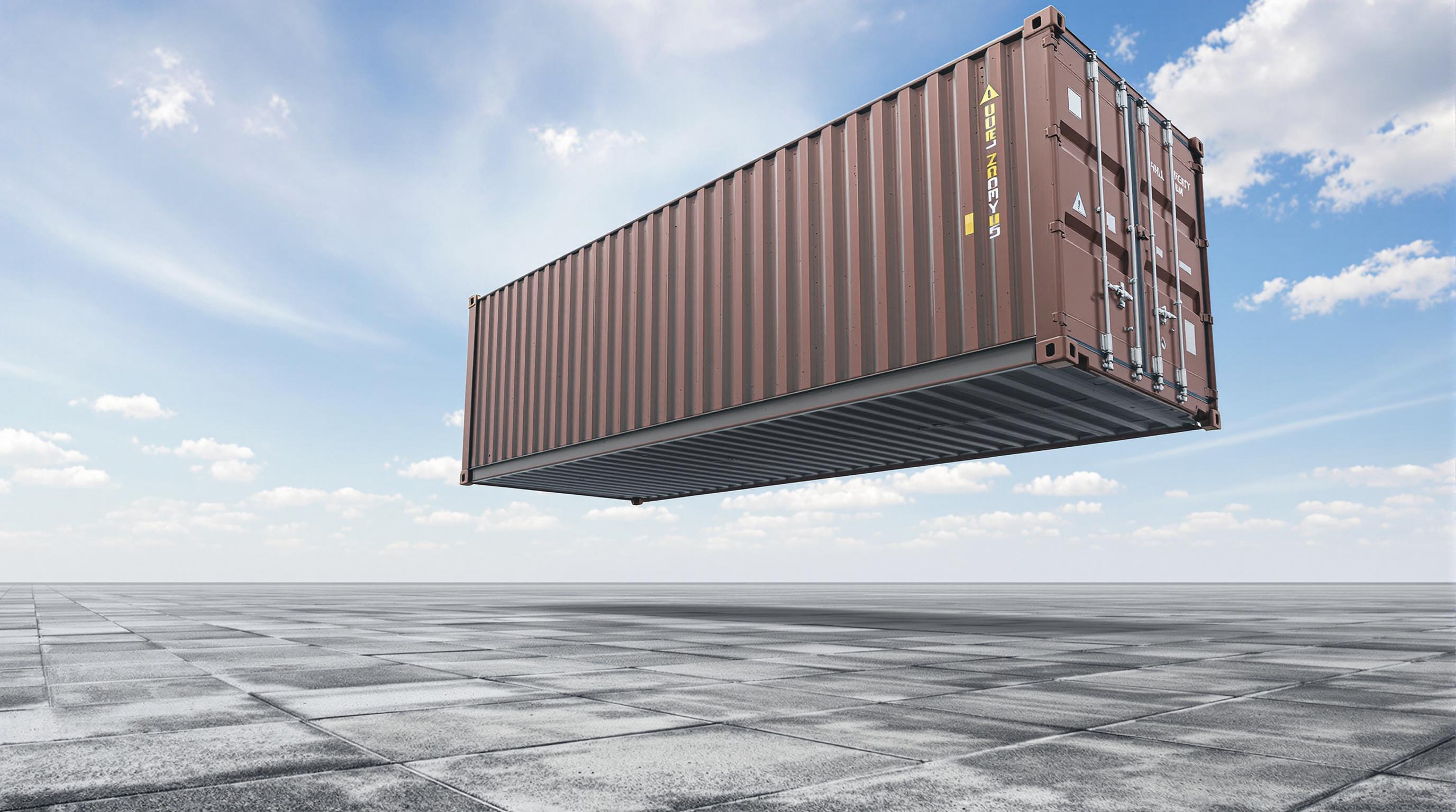 Surface Under Container Legs